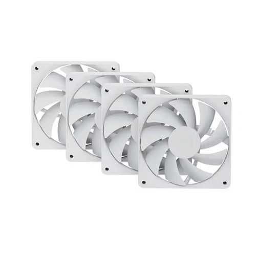 Hyte FA12 Snow White 120mm 4-Pack Cabinet Fan